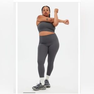 Girlfriend Collective Moon Compressive Pocket Legging - Mint Green (Size: XXL)